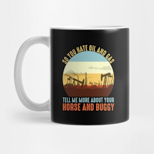 Oil Rig Oil Field Worker Mug